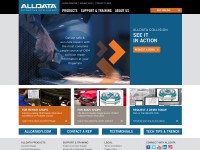 Desktop screenshot for alldata.com