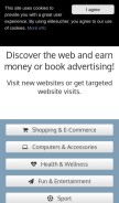 How ebesucher.com looks like on a mobile device such as an iPhone.