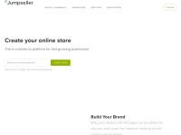 Desktop screenshot for jumpseller.com