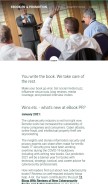 How ebook-pr.com looks like on a mobile device such as an iPhone.