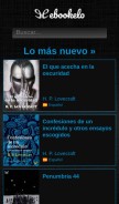 How ebookelo.com looks like on a mobile device such as an iPhone.
