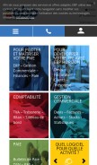 How ebp.com looks like on a mobile device such as an iPhone.