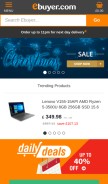 How ebuyer.com looks like on a mobile device such as an iPhone.