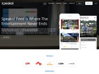 Desktop screenshot for speakol.com