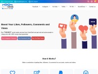 Desktop screenshot for likesgeek.com