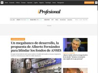 Desktop screenshot for iprofesional.com
