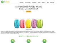 Desktop screenshot for zinrelo.com