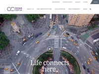 Desktop screenshot for crowncastle.com