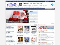 Desktop screenshot for 123greetings.com