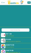 How ecanlitvizle.live looks like on a mobile device such as an iPhone.