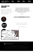 How ecb.org looks like on a mobile device such as an iPhone.
