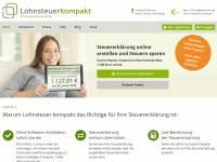 Desktop screenshot for lohnsteuer-kompakt.de