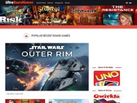 Desktop screenshot for ultraboardgames.com