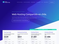 Desktop screenshot for plandehosting.cl