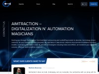 Screenshot of aimtraction.software