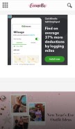 How ecemella.com looks like on a mobile device such as an iPhone.