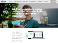 Desktop screenshot for teckst.com