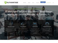 Desktop screenshot for itauthorities.com