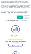 How ecifm.net looks like on a mobile device such as an iPhone.