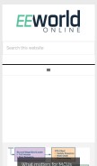 How ecnmag.com looks like on a mobile device such as an iPhone.