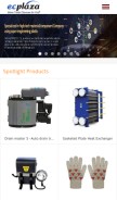 How ecplaza.net looks like on a mobile device such as an iPhone.