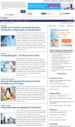 How ectnews.com looks like on a mobile device such as an iPhone.
