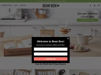 Desktop screenshot for beanbox.com