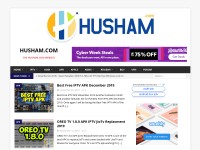 Desktop screenshot for husham.com