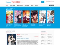 Desktop screenshot for mangakatana.com