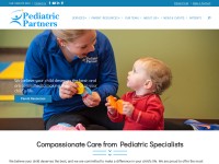 Desktop screenshot for pediatricpartnersclinic.com