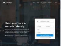 Desktop screenshot for jumpshare.com