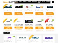 Desktop screenshot for dealschief.com