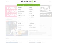 Desktop screenshot for saechsische.de