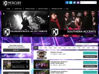 Desktop screenshot for mercuryballroom.com