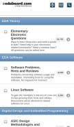 How edaboard.com looks like on a mobile device such as an iPhone.