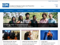 Desktop screenshot for cdc.gov