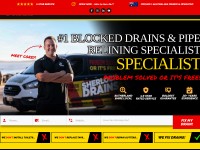 Desktop screenshot for sherlockdrains.com.au