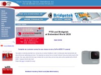 Desktop screenshot for ftdichip.com