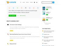 Desktop screenshot for kirupa.com