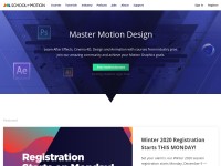 Desktop screenshot for schoolofmotion.com