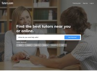 Desktop screenshot for tutors.com