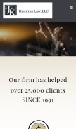 How edgoldner.com looks like on a mobile device such as an iPhone.