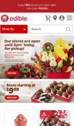 How ediblearrangements.com looks like on a mobile device such as an iPhone.