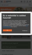 How edigital.hu looks like on a mobile device such as an iPhone.