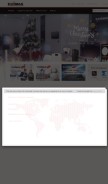 How edimax.com looks like on a mobile device such as an iPhone.