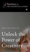 How educationcloset.com looks like on a mobile device such as an iPhone.