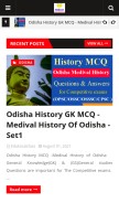 How edukosal.com looks like on a mobile device such as an iPhone.