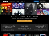 Desktop screenshot for hbogo.hu
