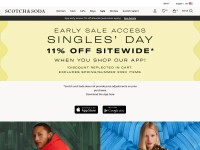 Desktop screenshot for scotch-soda.com