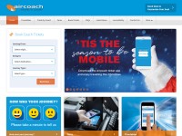 Desktop screenshot for aircoach.ie